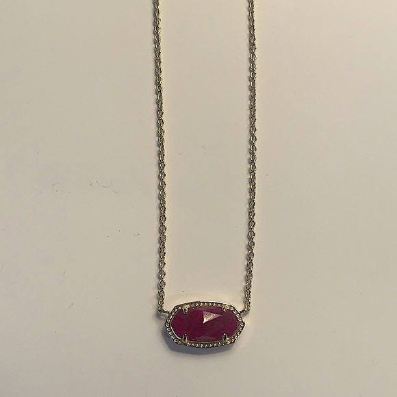 Kendra Scott Jewelry - Kendra Scott Ruby Elisa Pendant Necklace